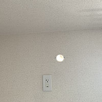 エアコンの配管穴